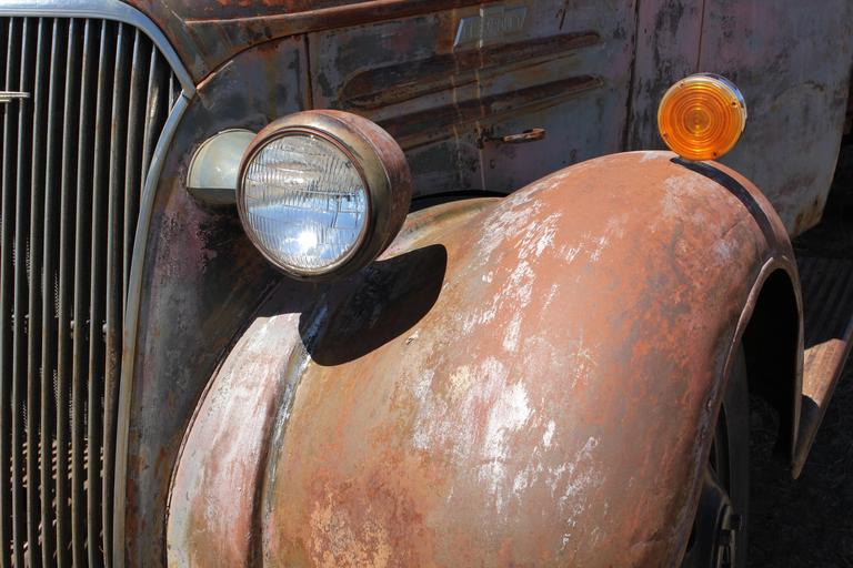 car body rusted